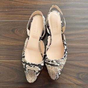 Jamie Hallwr Snake Print Women's Shoes